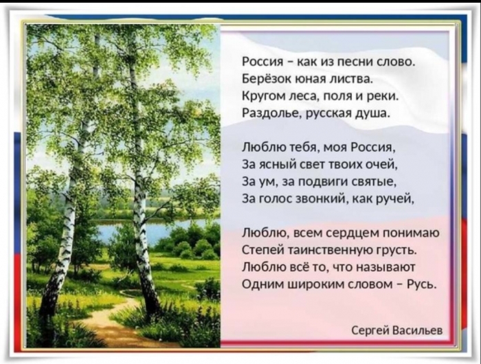 Патриотический онлайн-конкурс чтецов, посвящённый Дню России «Родина моя-Россия!»
